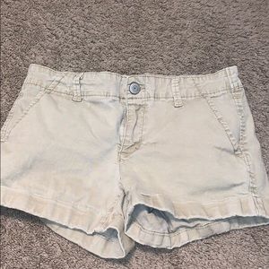 tan bermuda shorts